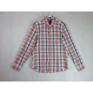 J Crew Factory Slim Lightweight Jaspe Men's Large Button Down Shirt